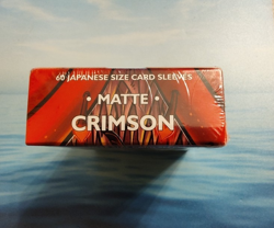 New Factory Sealed Dragon Shield Crimson Matte 60 Japanese Size Card Sleeves - Image 5