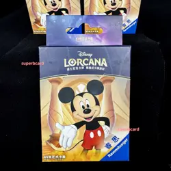 Disney Lorcana TCG Chinese Mickey Mouse Standard Card Sleeves (65Count) - Image 1