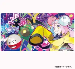 Pocket Monsters Game Pad TCG Card Game Pad Game Table Pad Qishu Japanese Edition - Image 1