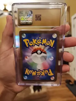 CGC 10 Pristine Espeon ex 063/187 RR Terastal Festival ex sv8a Pokemon Card - Image 3