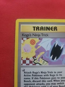 Pokemon: Koga's Ninja Trick #115/132 Gym Challenge 2000 WOTC Vintage - LP+ -T154 - Image 4