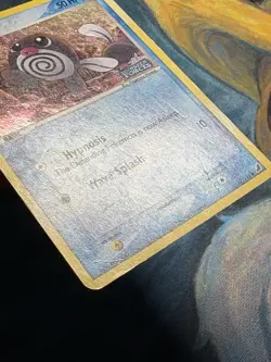 Poliwag 67/115 Reverse Holo Pokemon Card Stamped EX Unseen Forces Pokemon TCG MP - Image 5