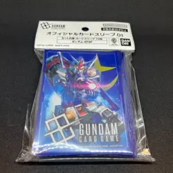 Gundam Card Game Official Card Sleeve 01 RX-78-2 Gundam EFSF 70pcs Bandai Japan - Image 1