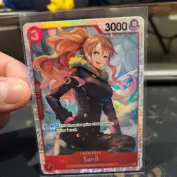 Sanji OP10-005 English SR Royal Blood One Piece Card Game NM - Image 1
