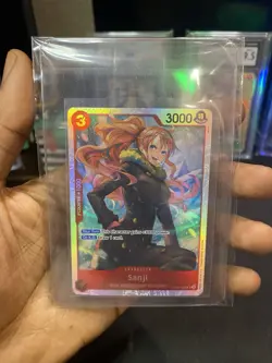 Sanji OP10-005 English SR Royal Blood One Piece Card Game NM - Image 1