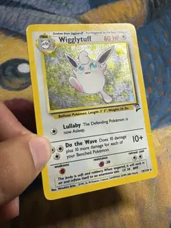 Wigglytuff 19/130 Holo Rare 2000 Pokemon Base Set 2 Vintage Card HP - Image 4