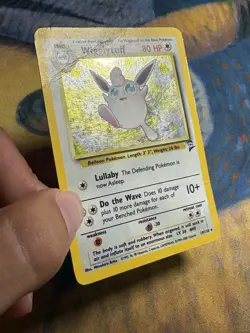 Wigglytuff 19/130 Holo Rare 2000 Pokemon Base Set 2 Vintage Card HP - Image 5