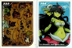 Shantae Pirate's & Half Genie Limited Run Silver Trading Card #333 #354 New Mint - Image 1