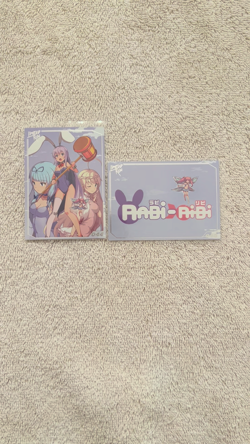 Rabi-Ribi Limited Run Games Silver Trading Card #044 #045 New No Creases Mint - Image 2