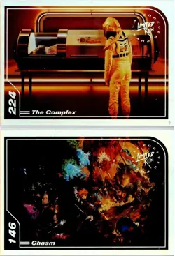 The Complex & Chasm #146 #224 Limited Run Trading Card Silver New Mint - Image 1