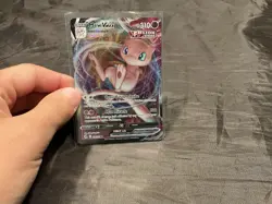 Pokemon Fusion Strike Mew VMAX TCG Card 114/264 Ultra Rare Full Art - Image 1