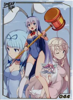 Rabi-Ribi Limited Run Games Gold Trading Card #044 New Mint - Image 1