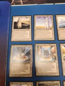 MTG Urza's Mine Tower Power Plant Antiquities Magic Art Set JVS 605 - Image 2