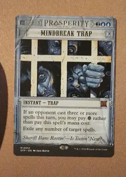 MTG Mindbreak Trap x1 NM from Outlaws of Thunder Junction: Breaking News - Image 1