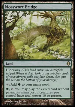 Mosswort Bridge - Medium Play MTG Archenemy - Image 1