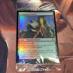 Stomping Ground X1 Mtg Edge Of Eternities Nm Prerelease Foil Sealed - Image 1