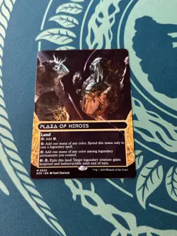 Plaza Of Heroes 0033 Borderless NF Edge Of Eternities EOS MTG Stellar Sights - Image 1