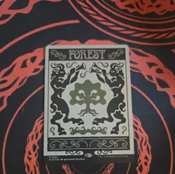 MTG Secret Lair Forest #892 0892 SLD0892 Bonus Card Foil - Image 1