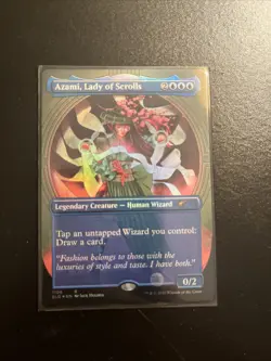 MTG Secret Lair #1106 Azami, Lady of Scrolls Borderless Foil NM - Image 1