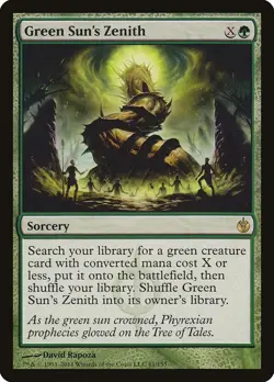 Green Sun's Zenith - 81 / English / Lightly Played MTG - Image 1