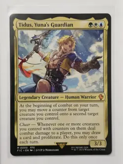 MTG Commander Final Fantasy Tidus, Yuna's Guardian Non-foil M 0005 - Image 1