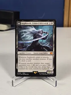 2025 Magic MTG Final Fantasy Sephiroth Fabled SOLDIER One-Winged Angel #0115 - Image 1