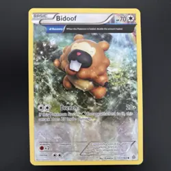 Bidoof 117/160 XY Primal Clash Pokemon TCG - Image 1