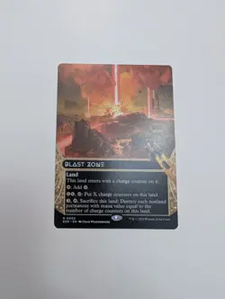 MTG - Blast Zone 0002 (Borderless) - Edge of Eternities NM/M Condition - Image 1