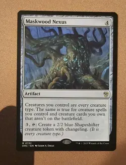 MTG Maskwood Nexus x1 NM from Commander: Aetherdrift - Image 1