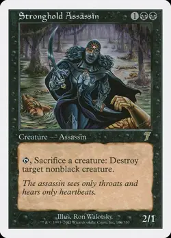 Stronghold Assassin 7th Edition LP MTG - Image 1