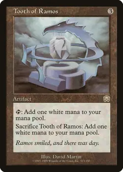 Tooth of Ramos Mercadian Masques LP MTG - Image 1