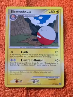 2008 Pokemon Diamond and Pearl Stormfront #37 Electrode, UC, NF/H, cd15 - Image 1