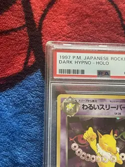 1997 POKEMON DARK HYPNO JAPANESE TEAM ROCKET #97 HOLO PSA 10! - Image 2