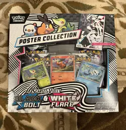 Pokemon CASE 6x Poster Collection Black Bolt/White Flare Unova SV10.5 - Image 3
