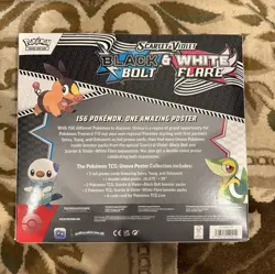 Pokemon CASE 6x Poster Collection Black Bolt/White Flare Unova SV10.5 - Image 4