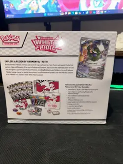 Pokemon Center White Flare ETB W/ Pokemon Center Thundurus Promo - Image 3
