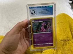 2021 Espeon SWSH174 Fusion Strike Black Star Promo Holo Blister cgc 6.5 Pokemon - Image 1