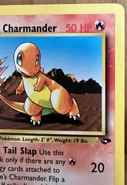 Blaine’s Charmander Pokemon TCG Gym Challenge Set 1st Edition 60/132 LP - Image 4