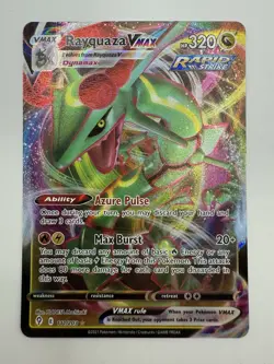 Rayquaza VMAX 111/203 Holo Evolving Skies Sword & Shield ULTRA RARE Pokemon TCG - Image 1