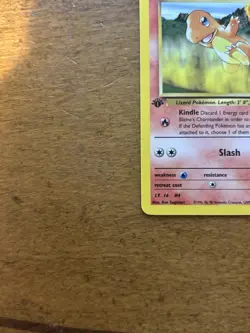 Blaine’s Charmander 61/132 Gym Heroes 1st Edition Pokemon NM - Image 5