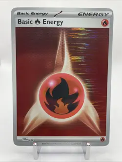Pokemon TCG | Fire Energy | Rare | Holographic | 2025 SV White Flare | US Seller - Image 1