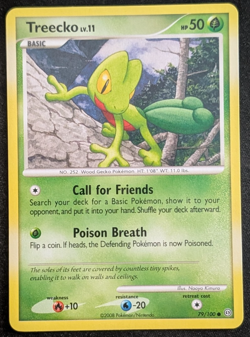 Pokemon TCG - Treecko 79/100 - DP Stormfront - Image 1