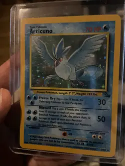 1999 Pokemon Fossil Articuno Holo #2/62 LP WoTC Original Vintage - Image 1