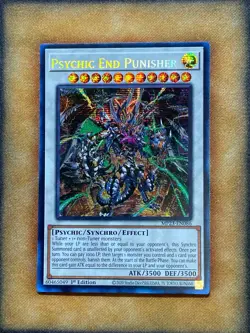 Yugioh Psychic End Punisher MP23-EN086 Secret Rare 1st Ed NM - Image 1