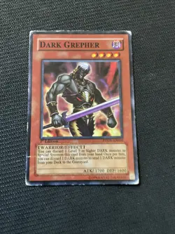Yugioh 1st Edition Dark Grepher PTDN-EN000 Super Rare. ✨⚔ - Image 2