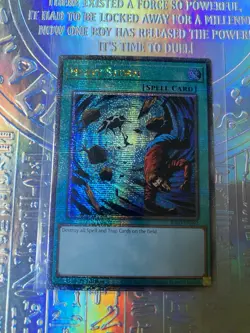 Yugioh Heavy Storm Quarter Century Secret Rare RA03-EN092 Quarter Century Bonanz - Image 1