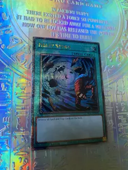 Yugioh Heavy Storm Quarter Century Secret Rare RA03-EN092 Quarter Century Bonanz - Image 2
