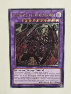 Destiny End Dragoon LODT-EN042 Ultimate Rare Yugioh Unlimited Edition Mint - Image 1