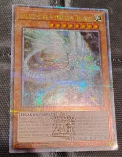 Yugioh! Card TCG Galaxy-Eyes Afterglow Dragon RA01-EN017 Quarter Secret Rare - Image 1