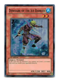 Dewdark of the Ice Barrier - HA03-EN020 1st Edition Super Rare - YuGiOh-LP - Image 1